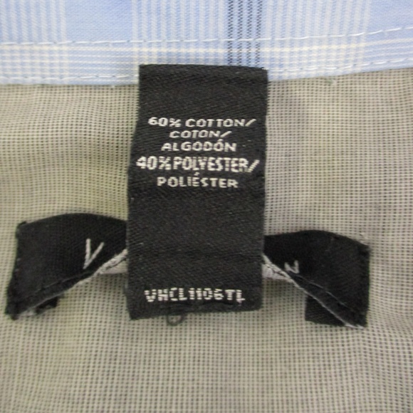 Van Heusen Mens Casual Button Front Shirt Size XLT - Picture 5 of 5